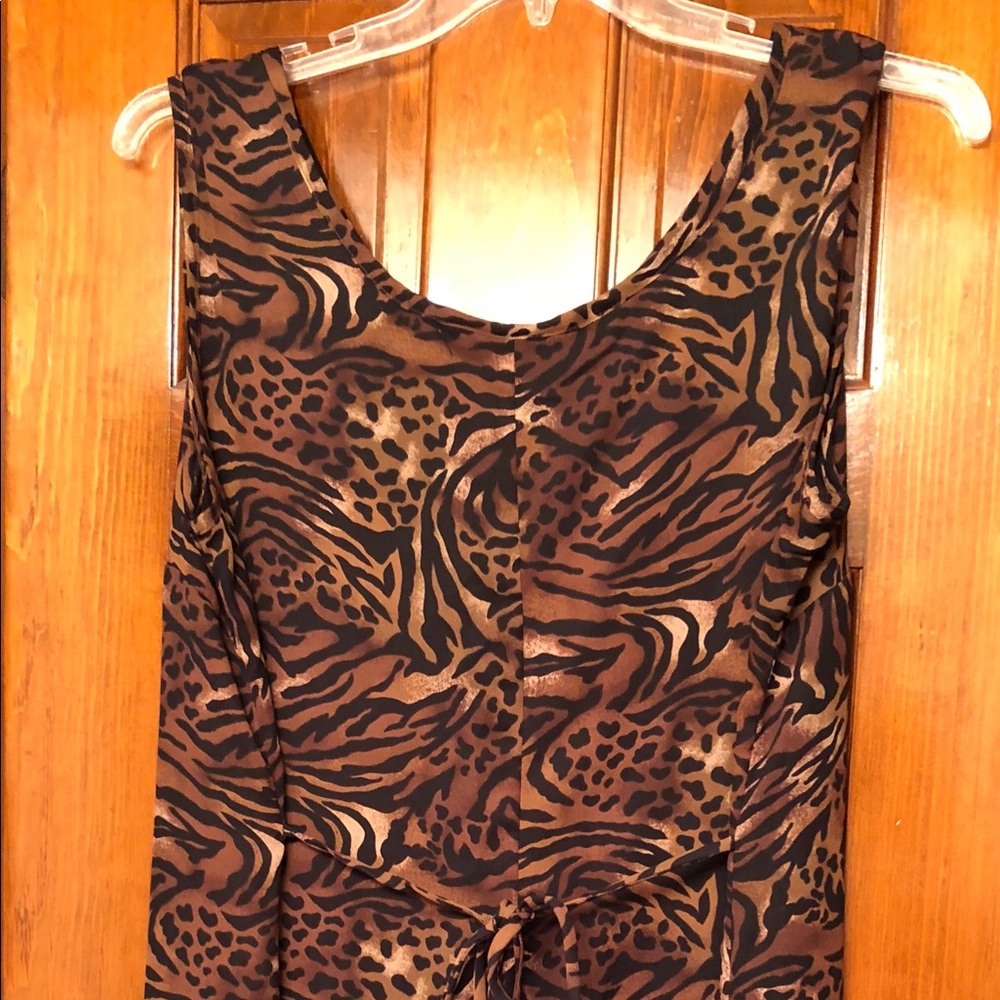 Fitting Image Dress Leopard Print Size 20w - image 5